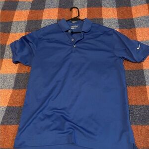 Nike Royal Blue Polo Shirt for Men